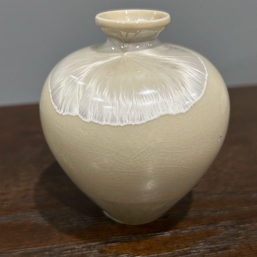 Louise Reding Crystalline Studio Art Pottery Vase